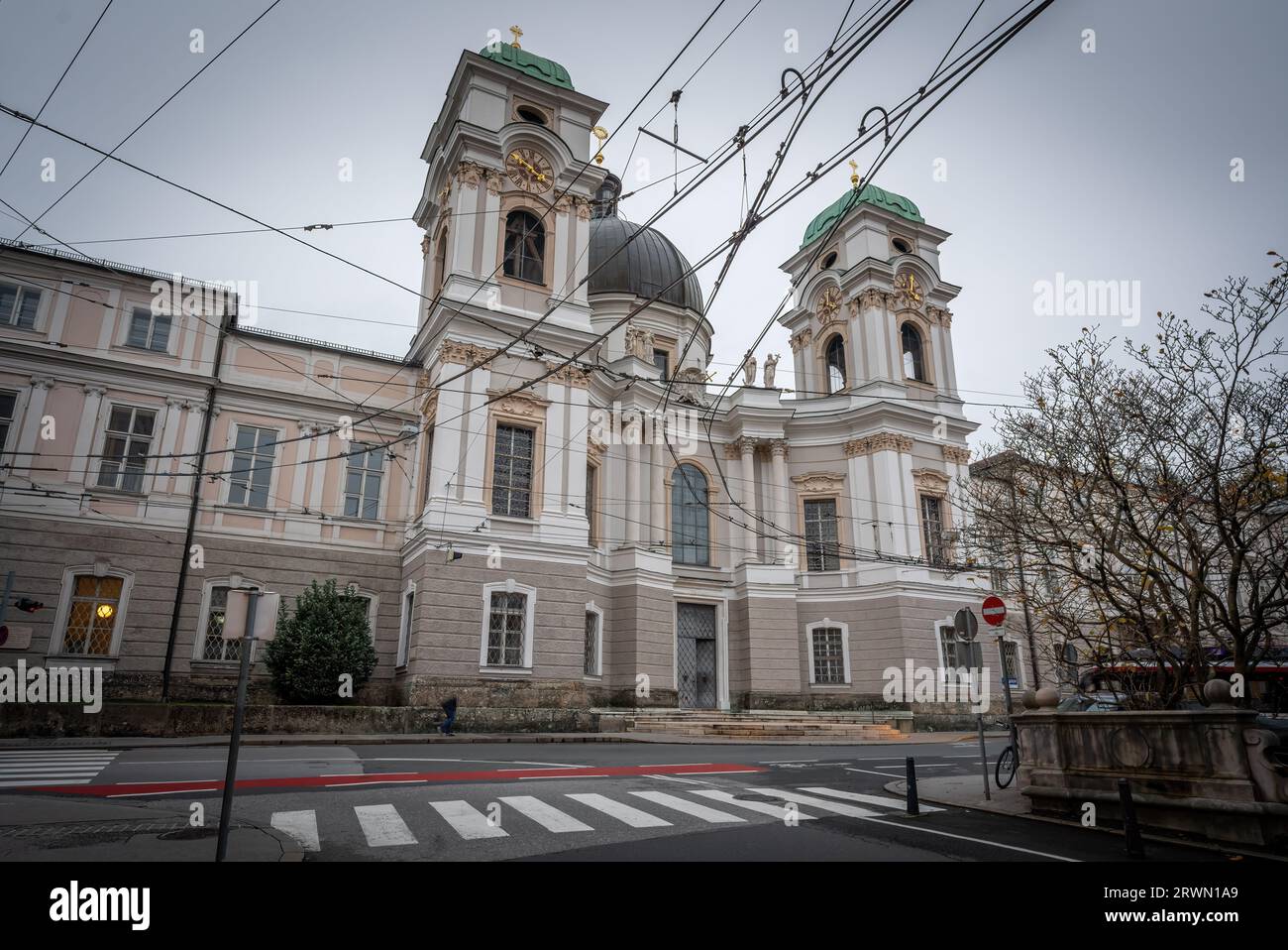 Église de la Sainte Trinité - Salzbourg, Autriche Banque D'Images