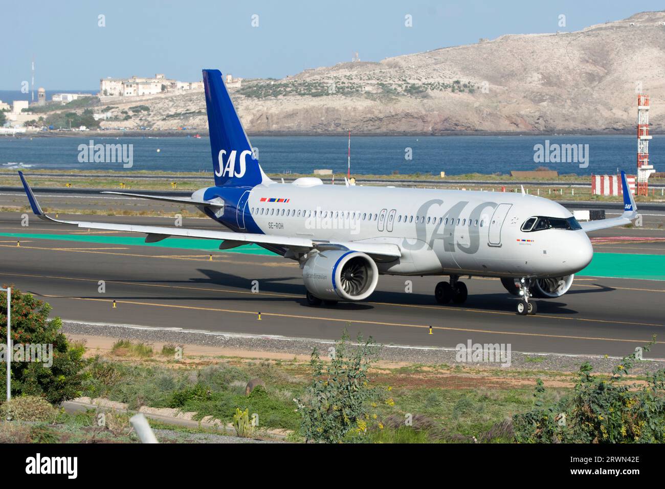 Avión de línea Banque D'Images