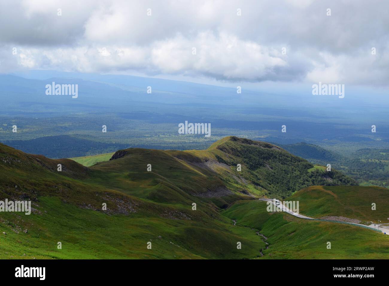 Paysages du Mont Baekdu Banque D'Images