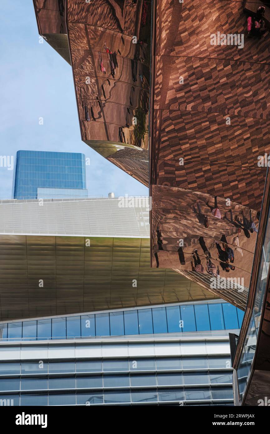 États-Unis, New York, New York, New Hudson yards développement, le navire par l'architecte Thomas Heatherwick Banque D'Images