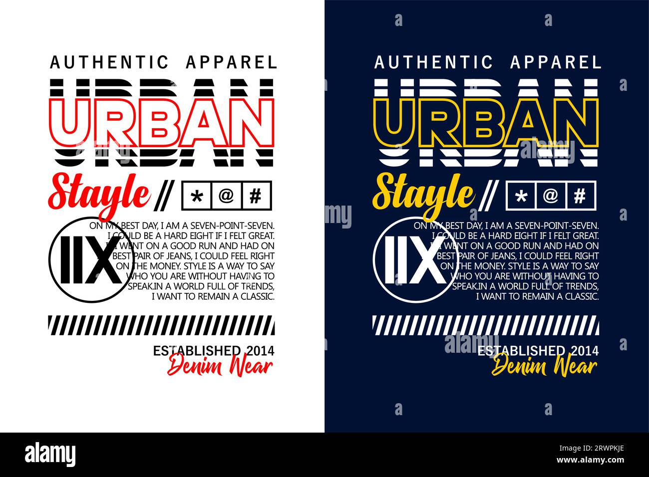 vêtements authentiques, style urbain, pour t-shirt, affiches, étiquettes, etc. conception vectorielle Illustration de Vecteur