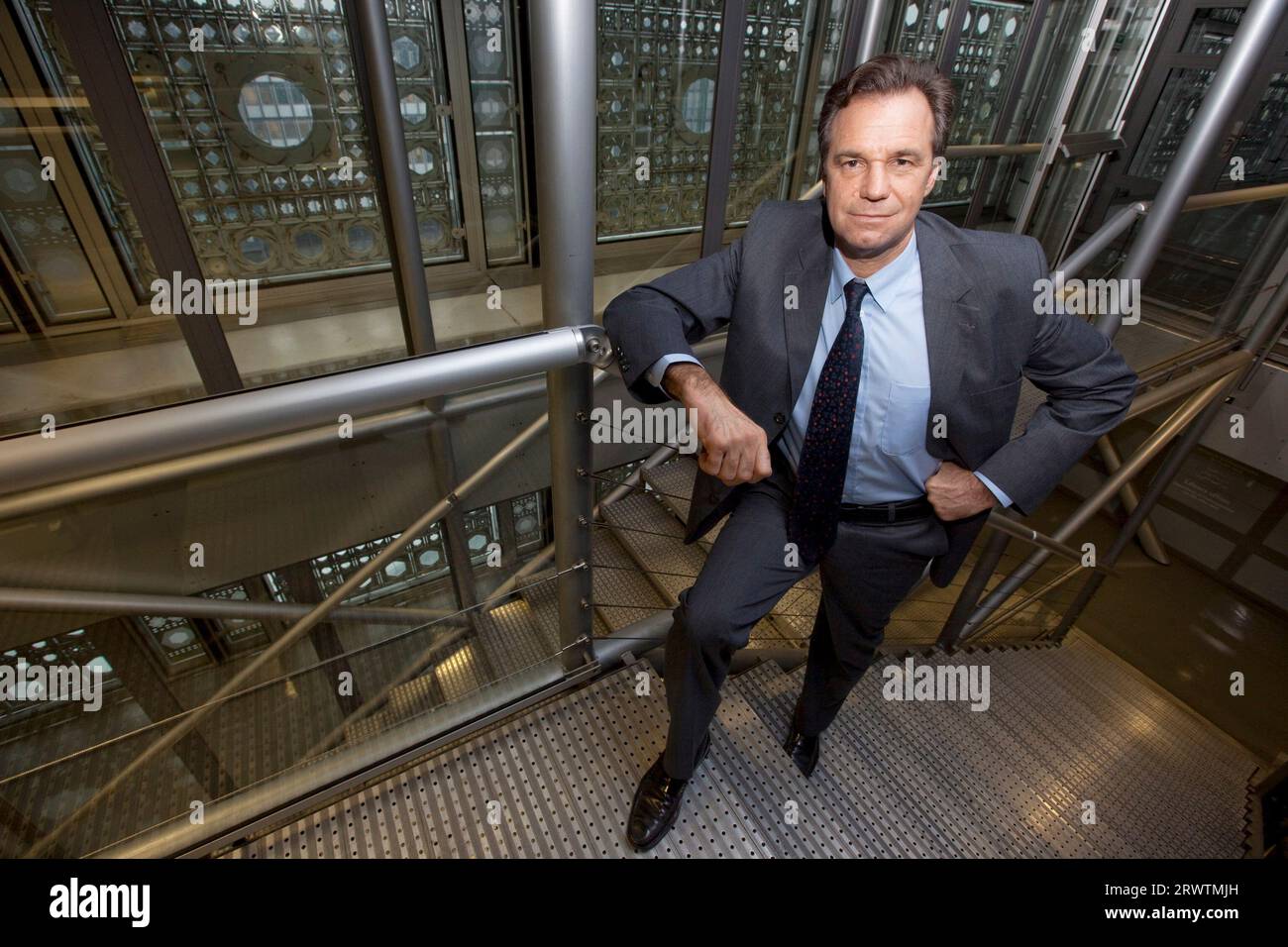 RENAUD MUSELIER À L’INSTITUT DU MONDE ARABE PARIS Banque D'Images