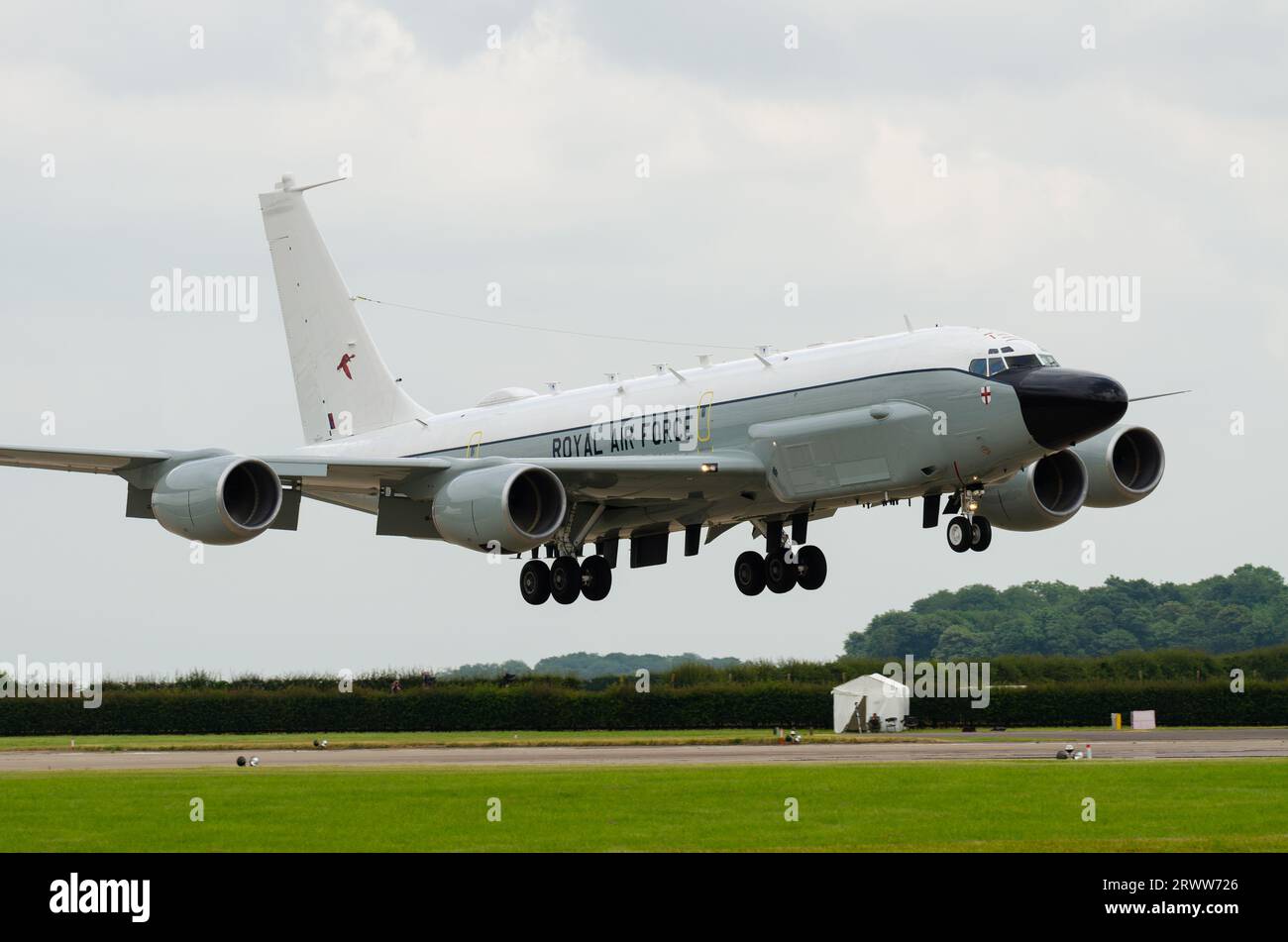 RAF Boeing RC-135W Rivet joint / Airseeker, grand avion de surveillance ...