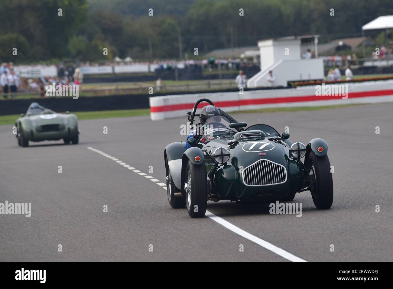 Nick Jarvis, Benoit Treluyer, Allard J2X, ont couru alors que le soleil commençait à se coucher dans la soirée, le Freddie March Memorial Trophy, une course de soixante minutes dans le Banque D'Images