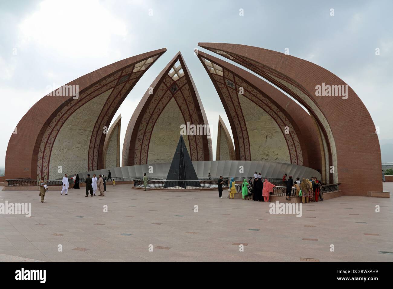 Monument du Pakistan à Islamabad Banque D'Images