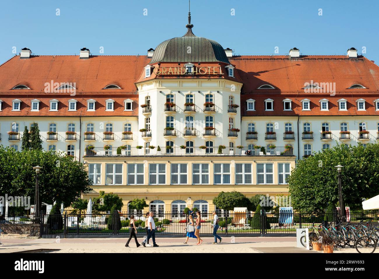 Sofitel Grand Sopot Hotel à Sopot, Pologne, Europe, eu Banque D'Images