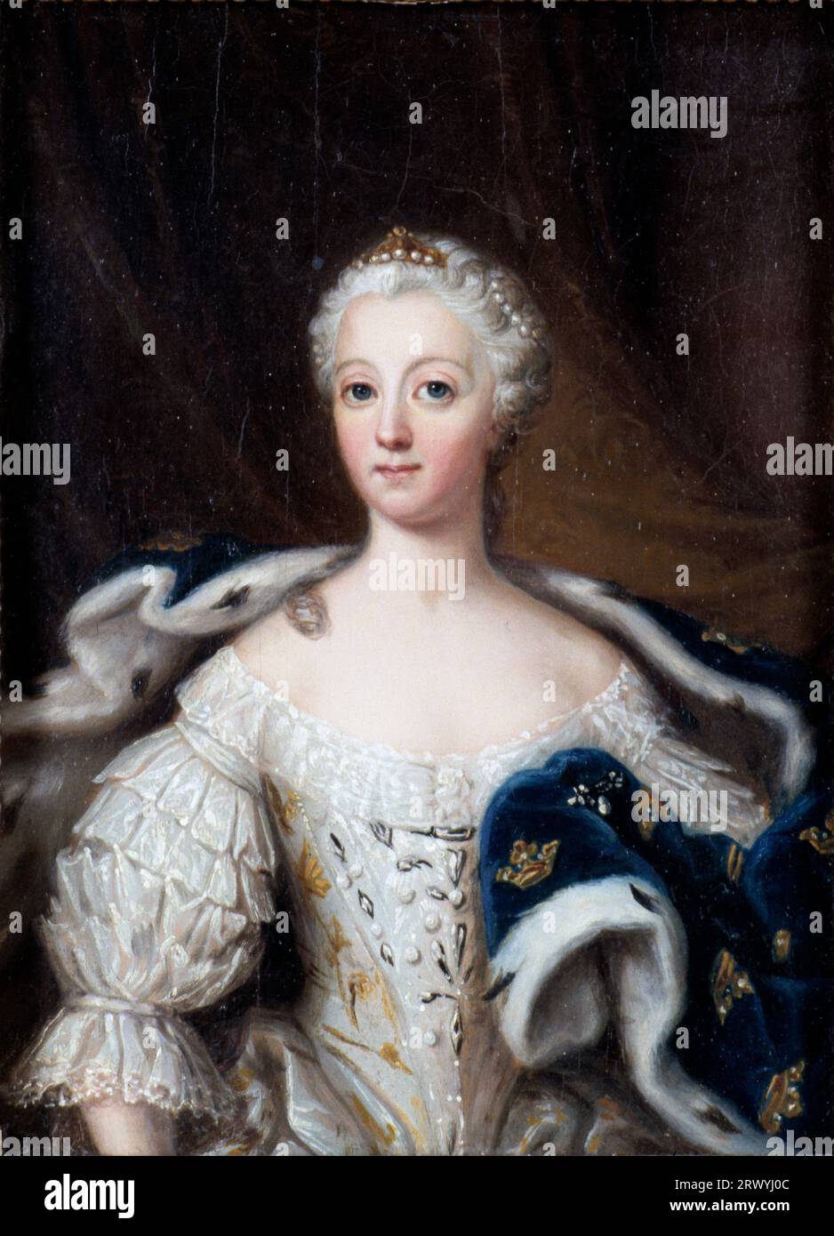 Louisa Ulrika de Prusse (1720 – 1782) reine de Suède de 1751 à 1771 Banque D'Images