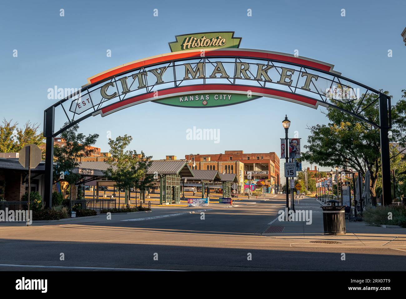 City Market, Kansas City, Mo Banque D'Images