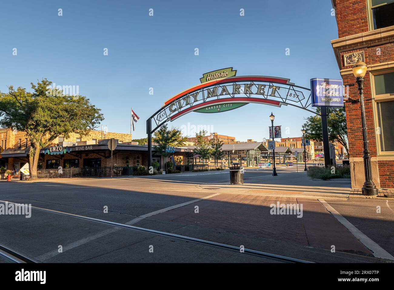 City Market, Kansas City, Mo Banque D'Images