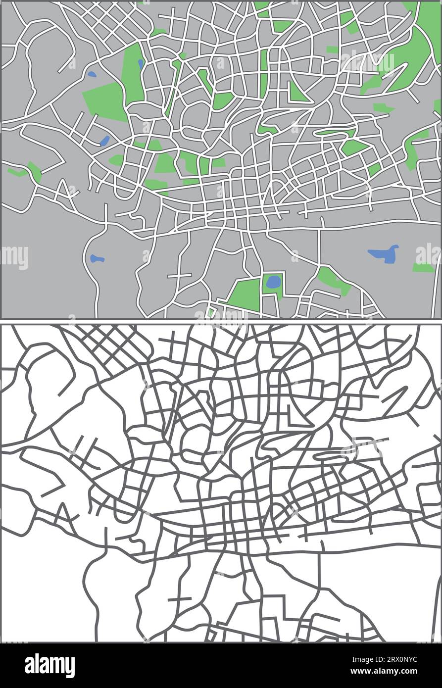 streetmap vectoriel éditable en couches de Johannesburg, Afrique du Sud, qui contient des lignes et des formes colorées pour les terres, les routes, les lacs et les parcs. Illustration de Vecteur streetmap vectoriel éditable en couches de Johannesburg, Afrique du Sud, qui contient des lignes et des formes colorées pour les terres, les routes, les lacs et les parcs. Illustration de Vecteur