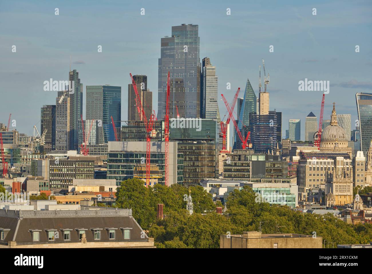 Ville de London Skyline Banque D'Images