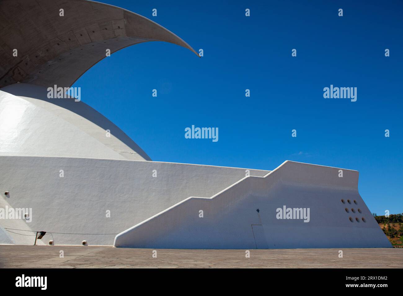 Détail de l'auditorium Auditorio de Tenerife, Espagne Banque D'Images