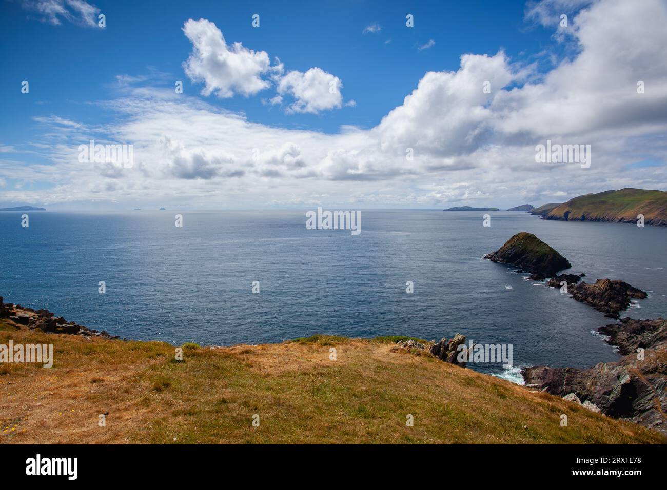 Dunmore Head à Slea Head Drive, Star Wars, Irlande Banque D'Images