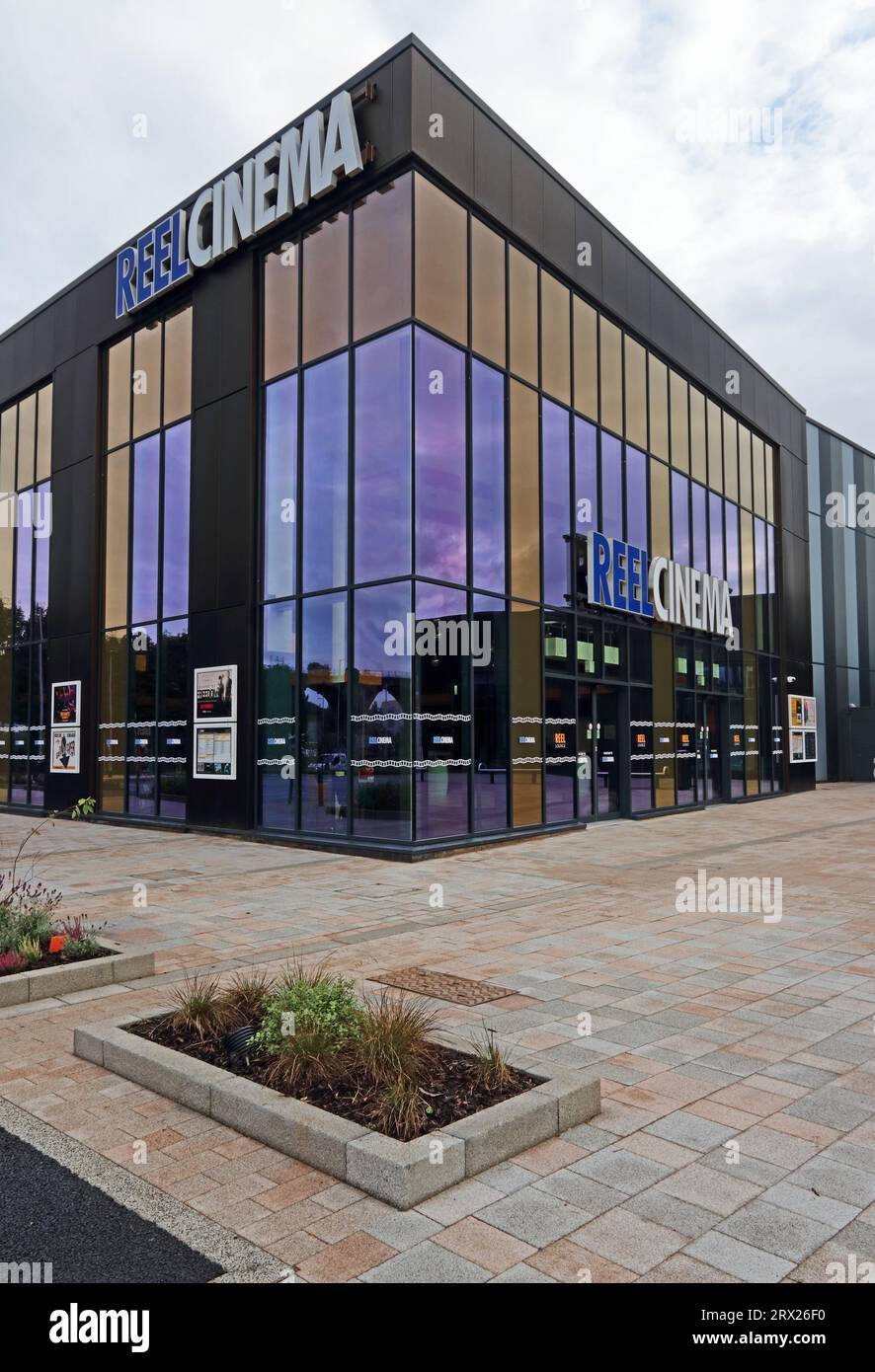 Cinéma Reel à Pioneer place, Burnley Banque D'Images