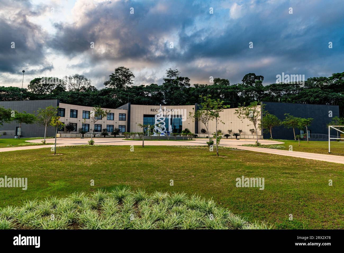 Université panafricaine, future capitale Ciudad de la Paz, Rio muni, Guinée équatoriale, Afrique Banque D'Images