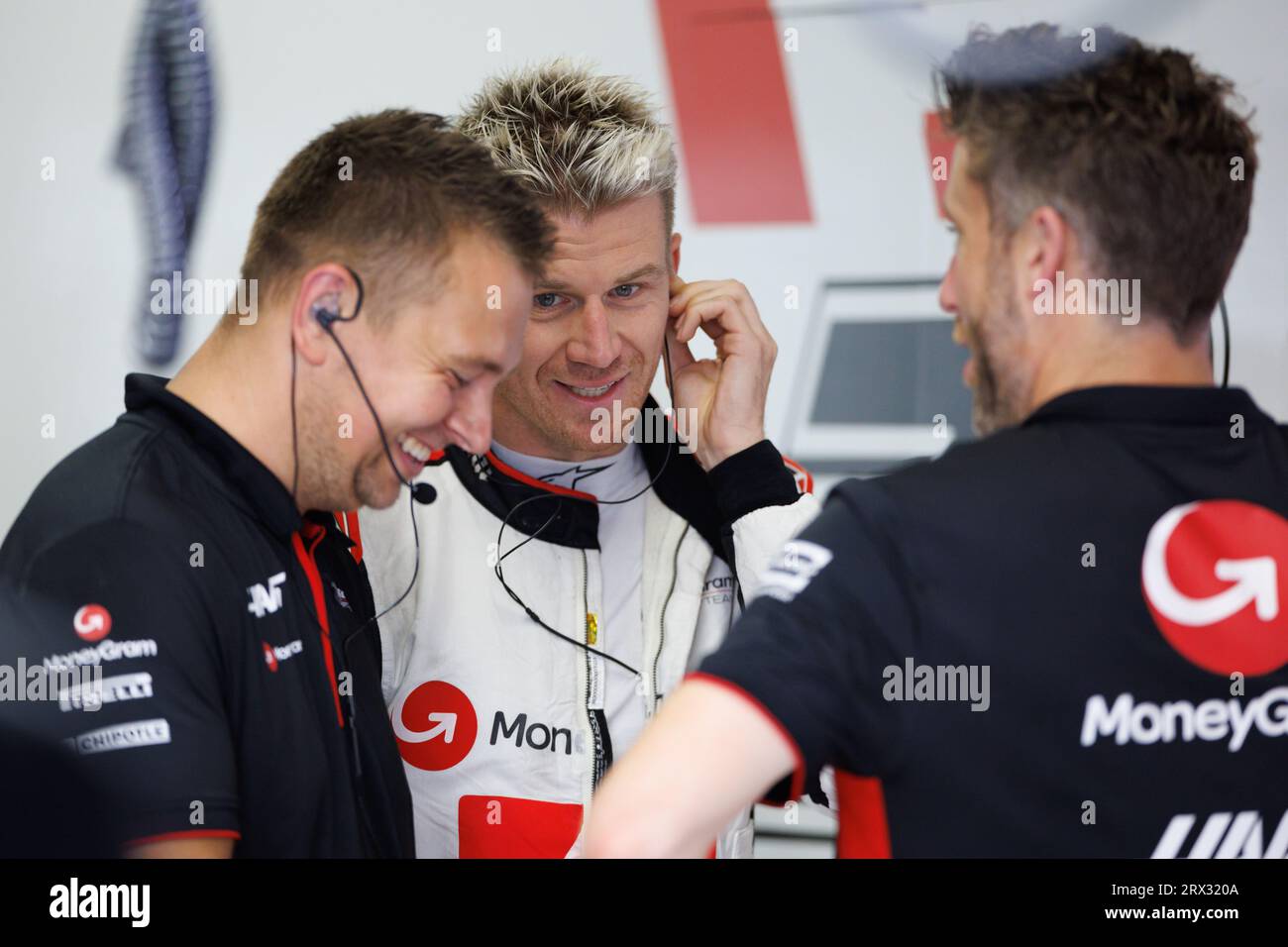 Suzuka, Japon. 22 septembre 2023. Suzuka, Japon, vendredi 22 septembre : #27, Nico HUELKENBERG, HULKENBERG, GER, Haas F1 Team, lors du Grand Prix de Formule 1 du Japon 2023. Image, photo et copyright © PETERSON Mark ATP Images (PETERSON Mark/ATP/SPP) crédit : SPP Sport Press photo. /Alamy Live News Banque D'Images