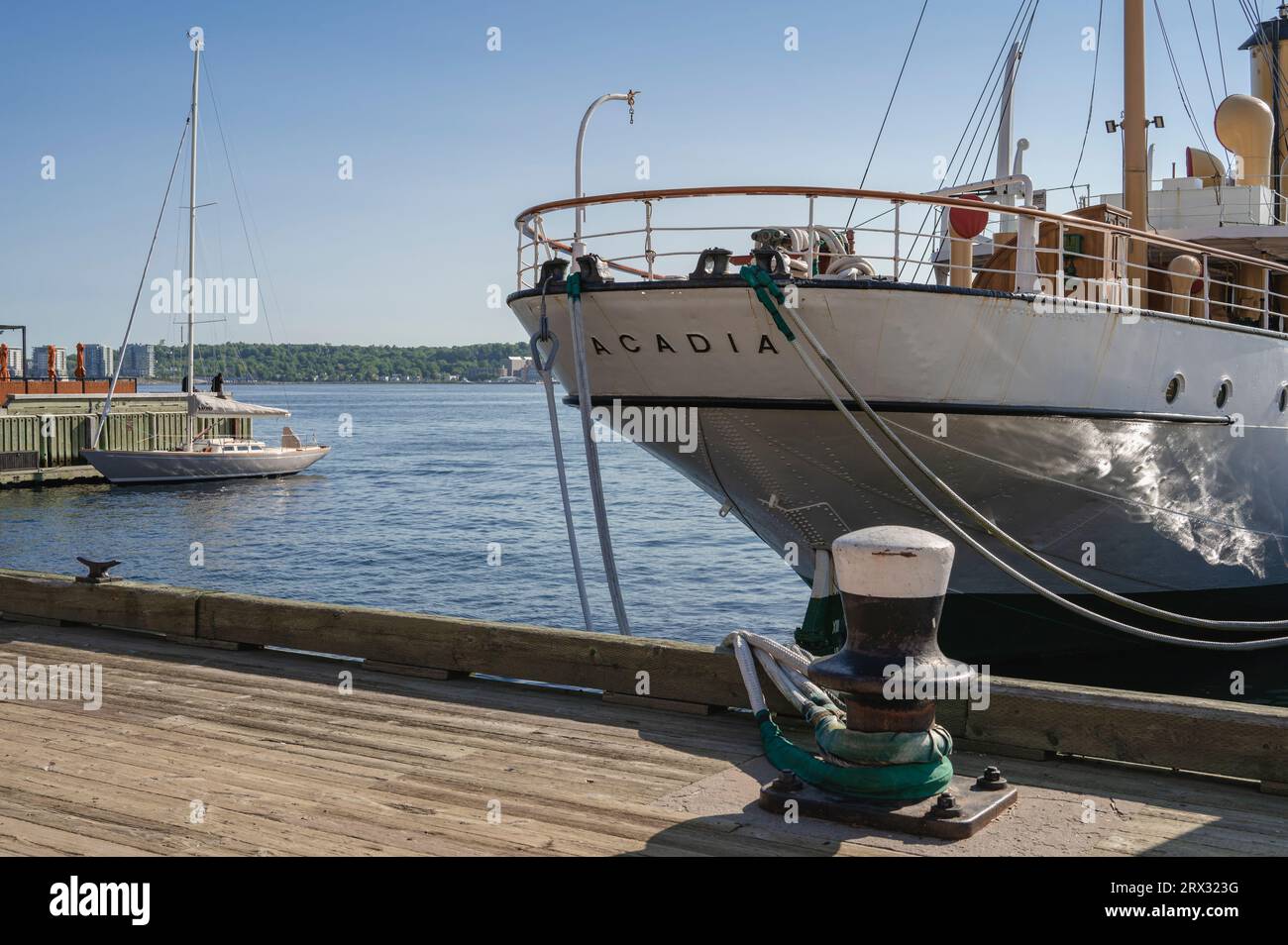 Downtown Halifax Waterfront Docks, Halifax, Nouvelle-Écosse, Canada, Amérique du Nord Banque D'Images