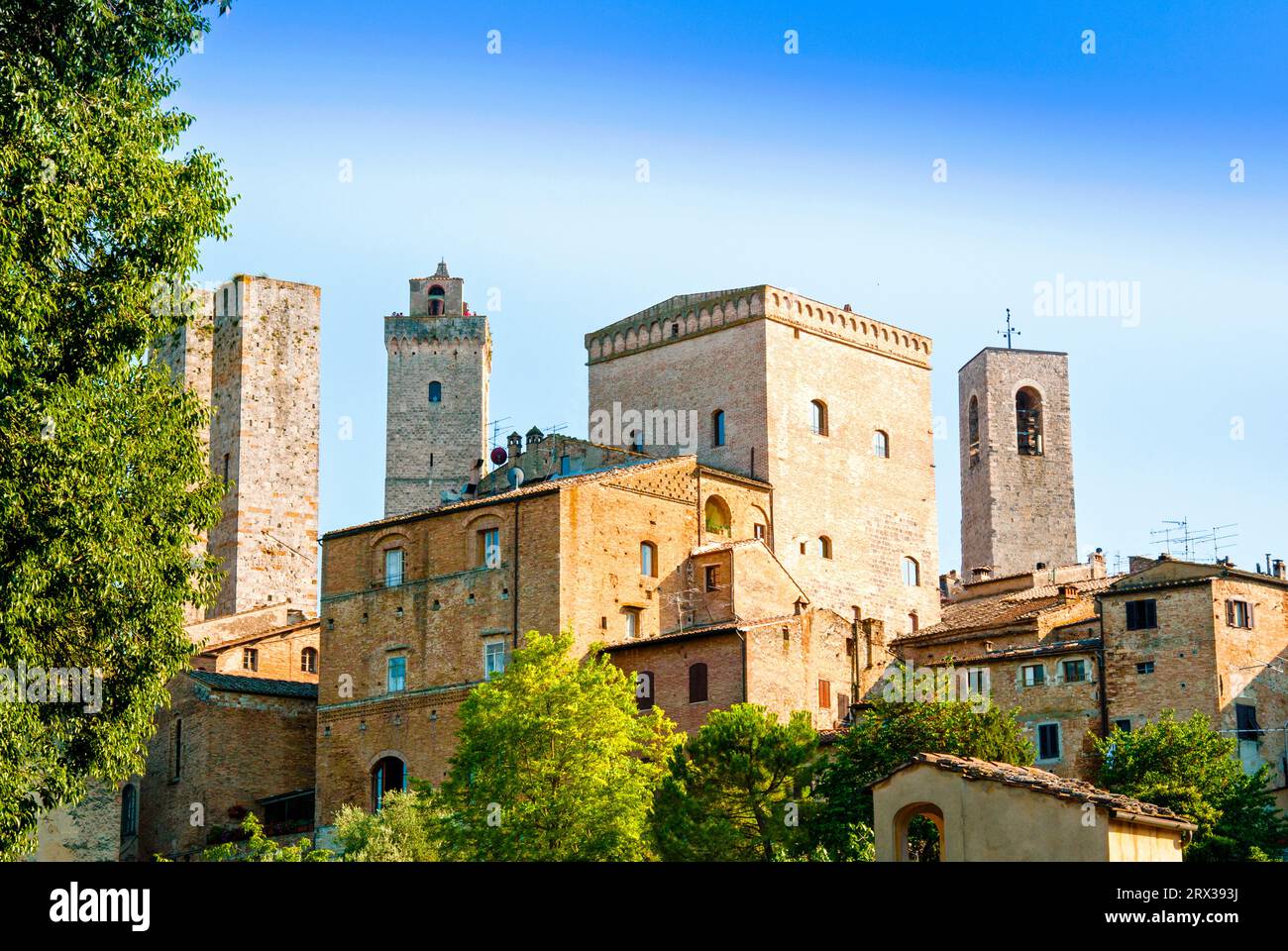 San Gimignano, province de Sienne, Toscane, Italie, Europe Banque D'Images