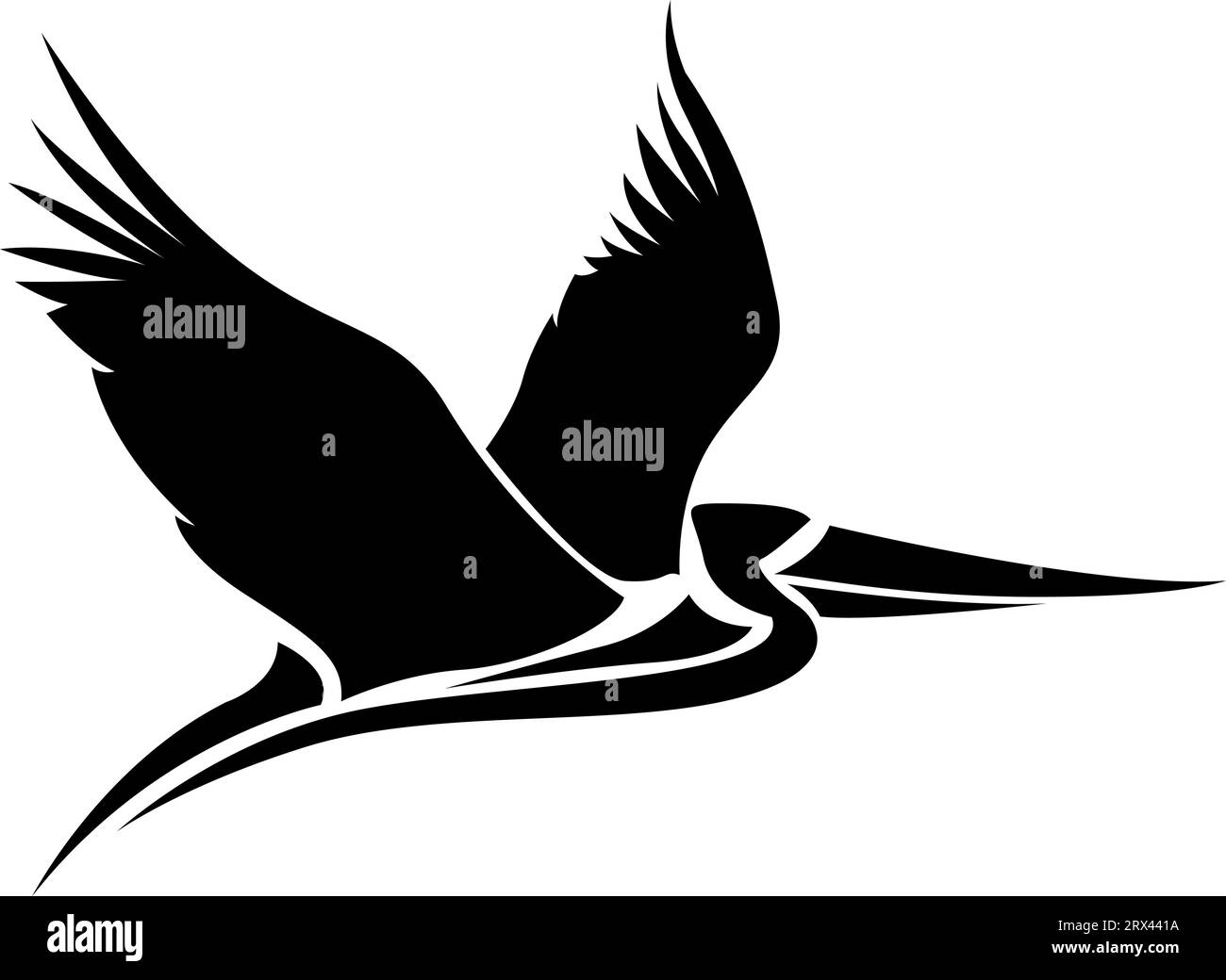 Tatouage d'oiseau de cigogne, illustration de tatouage, vecteur sur un fond blanc. Illustration de Vecteur Tatouage d'oiseau de cigogne, illustration de tatouage, vecteur sur un fond blanc. Illustration de Vecteur