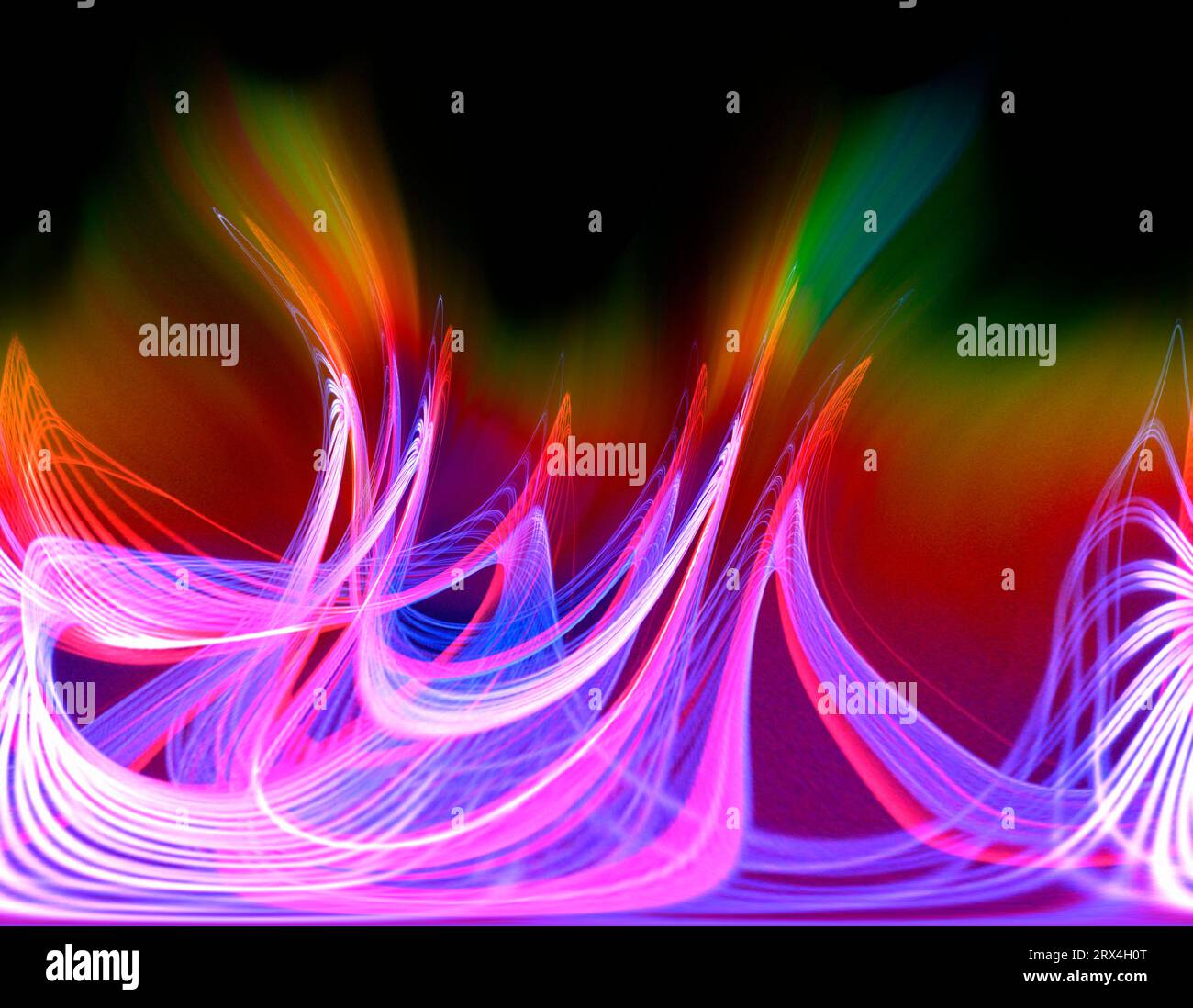 Fluctuations quantiques, illustration conceptuelle Banque D'Images