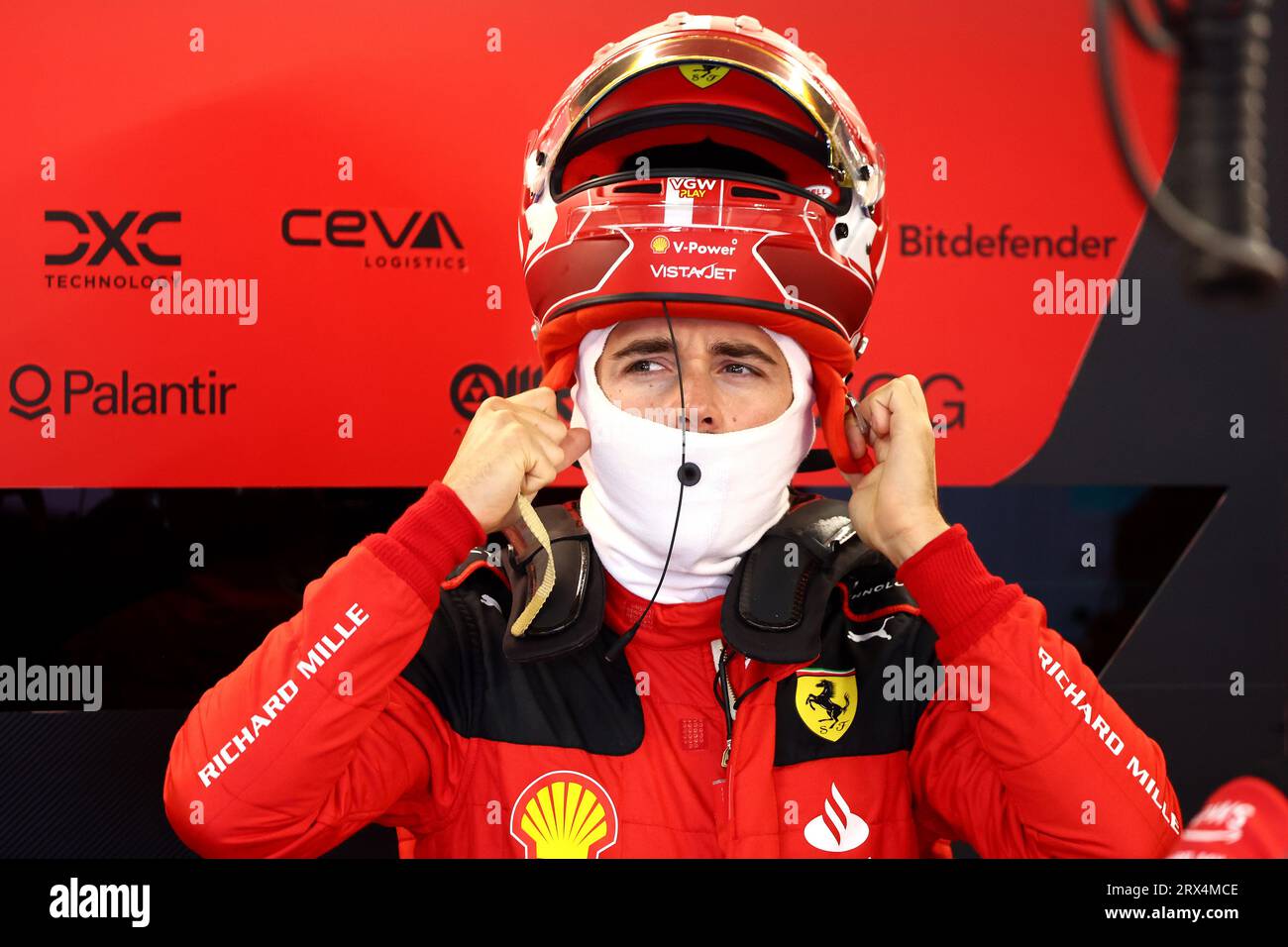 Suzuka, Japon. 23 septembre 2023. Charles Leclerc (mon) Ferrari. 23.09.2023. Formula 1 World Championship, Rd 17, Grand Prix du Japon, Suzuka, Japon, jour de qualification. Le crédit photo doit se lire : XPB/Press Association Images. Crédit : XPB Images Ltd/Alamy Live News Banque D'Images