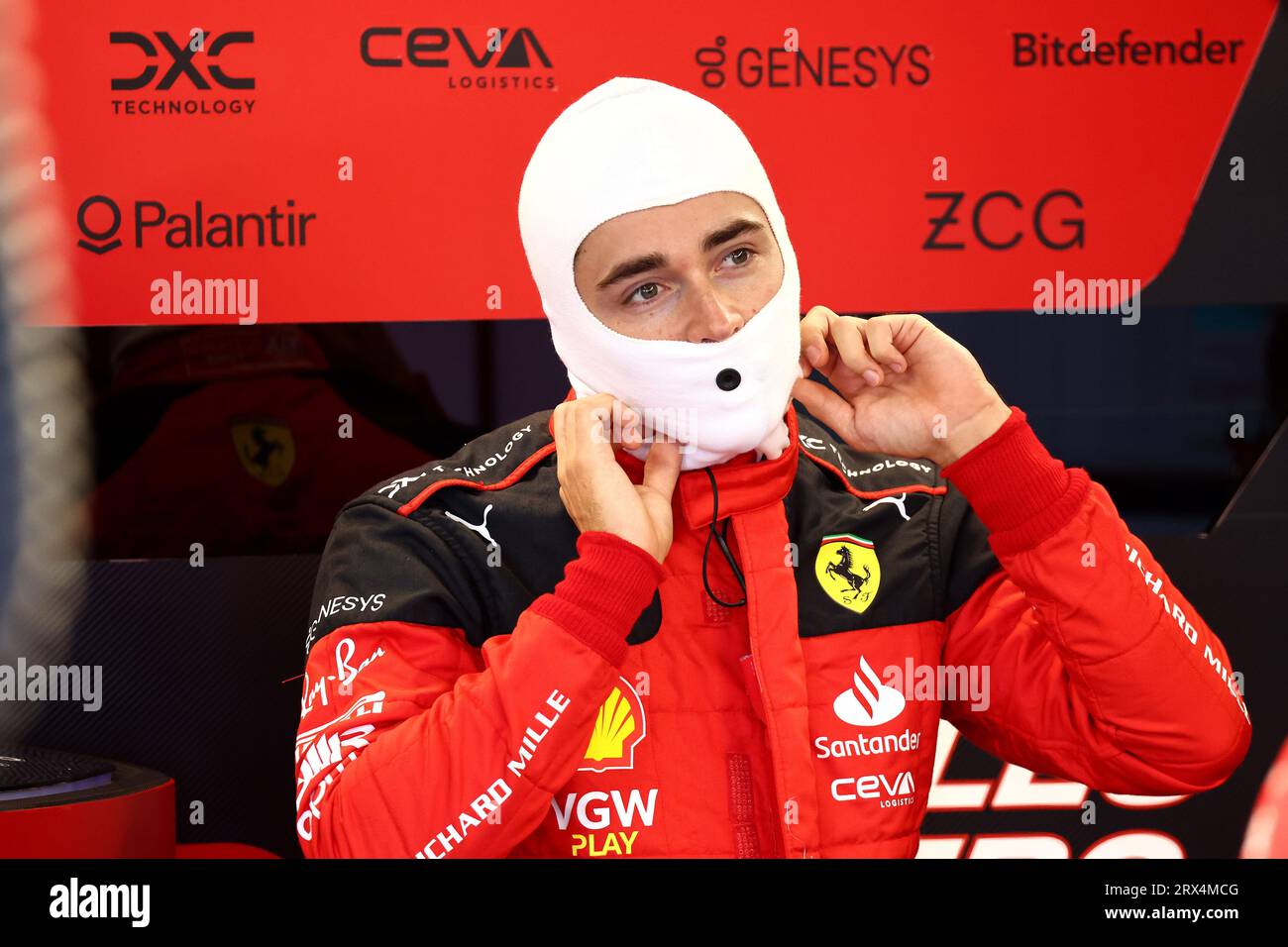 Suzuka, Japon. 23 septembre 2023. Charles Leclerc (mon) Ferrari. 23.09.2023. Formula 1 World Championship, Rd 17, Grand Prix du Japon, Suzuka, Japon, jour de qualification. Le crédit photo doit se lire : XPB/Press Association Images. Crédit : XPB Images Ltd/Alamy Live News Banque D'Images