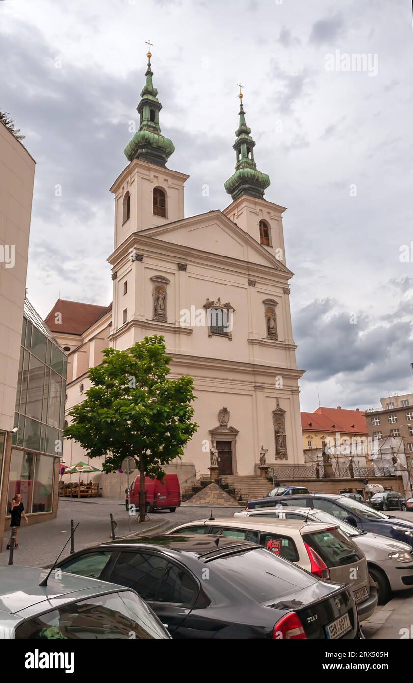 St. Michael Church, Brno, République tchèque Banque D'Images