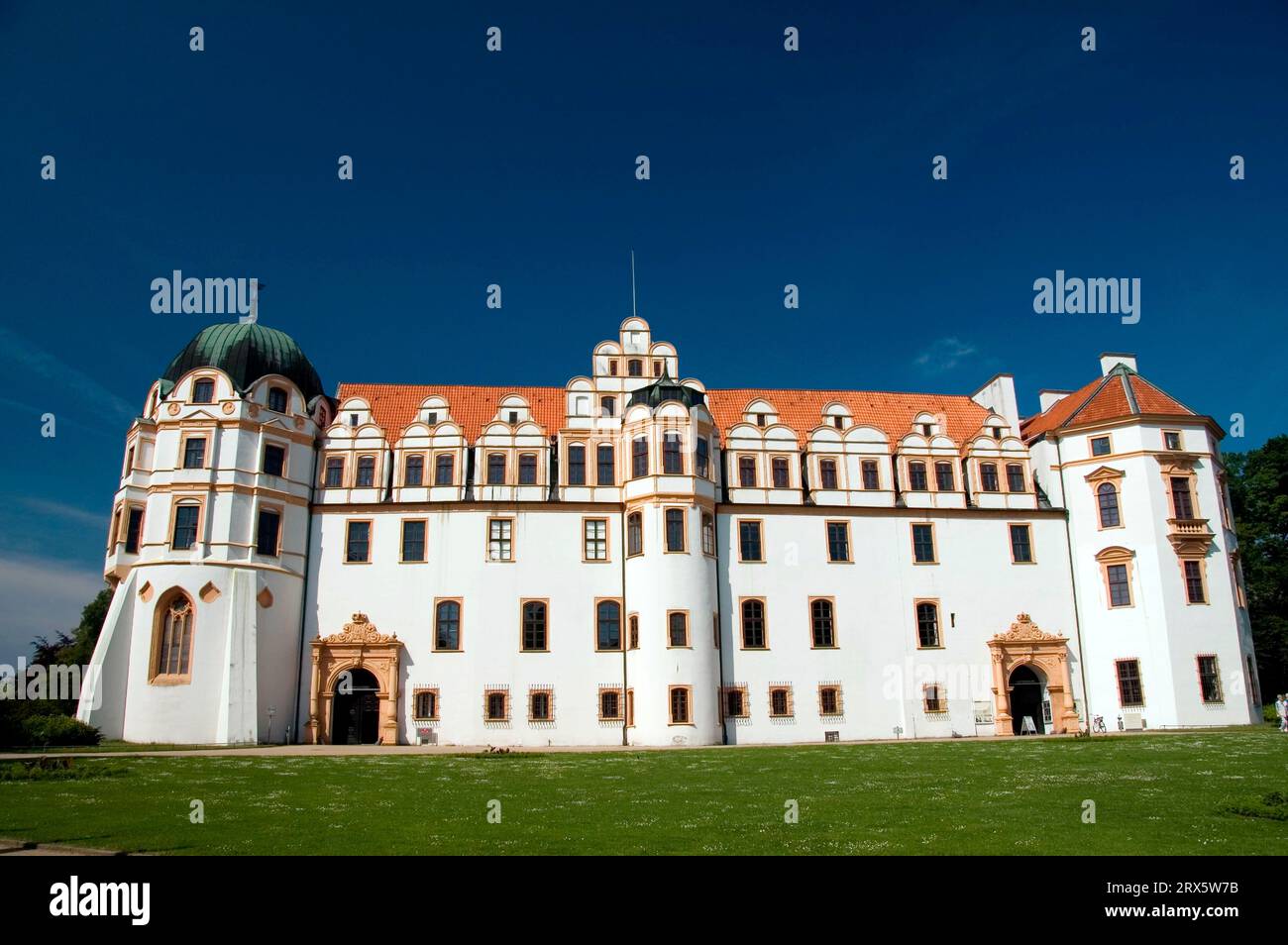 Palais ducal, construit 1292, celle, Basse-Saxe, Allemagne, Château de Guelph Banque D'Images