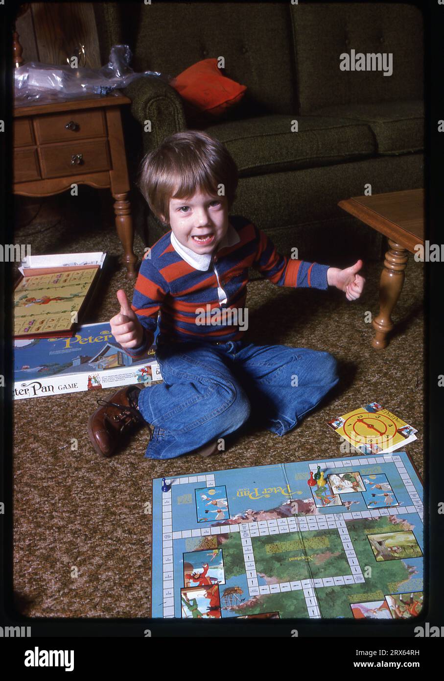 Ancien acteur enfant Cary Guffey connu pour avoir joué le rôle de Barry Guiler dans le film Close Encounters of the Third Kind. Maintenant, il est un financier planner.in Douglasville, Géorgie, début 1978. Banque D'Images