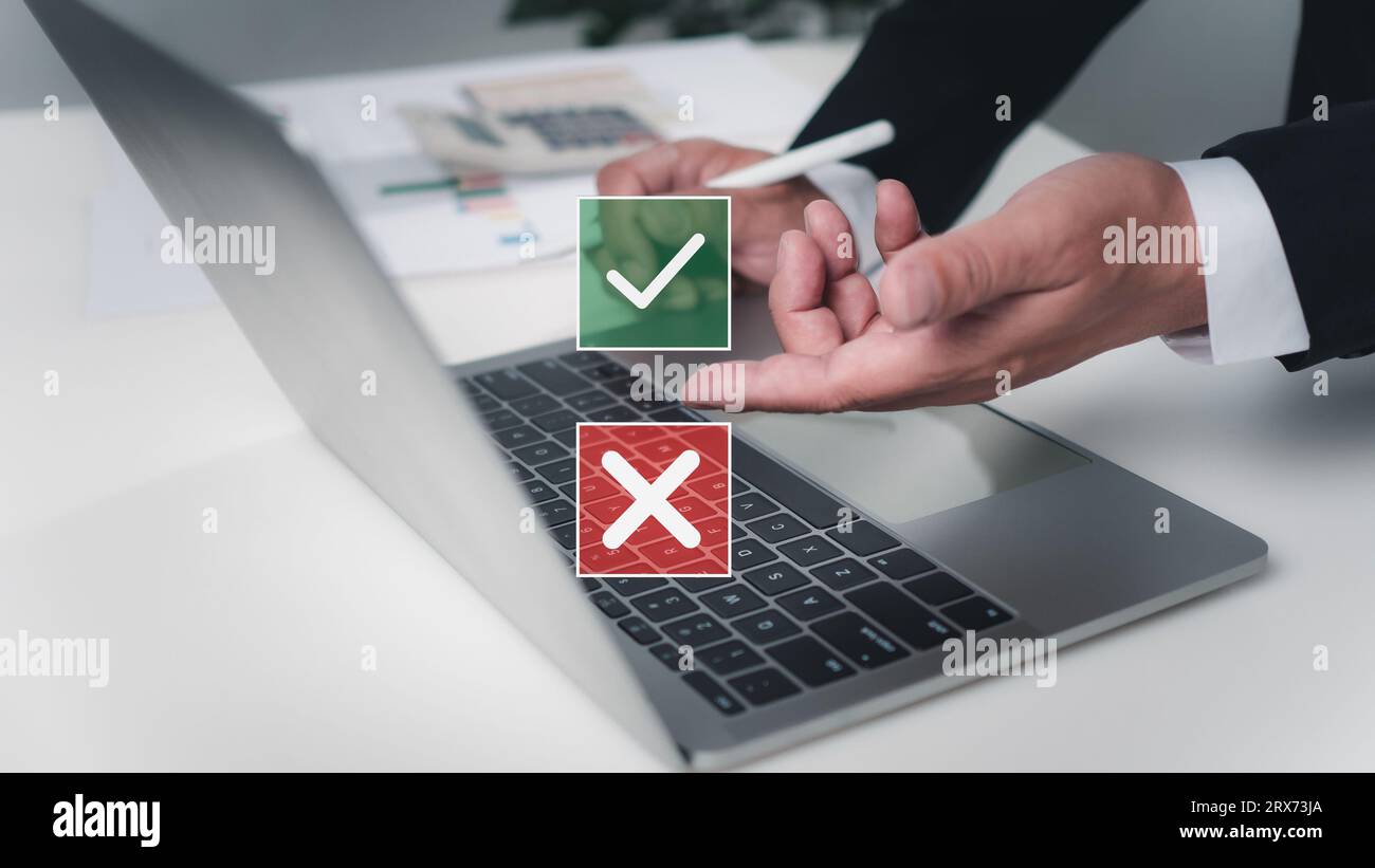 Concept de prise de décision d'affaires, cheminement de carrière, orientation de travail. Concept commercial. concept de gestion concept de planification d'entreprise. Banque D'Images