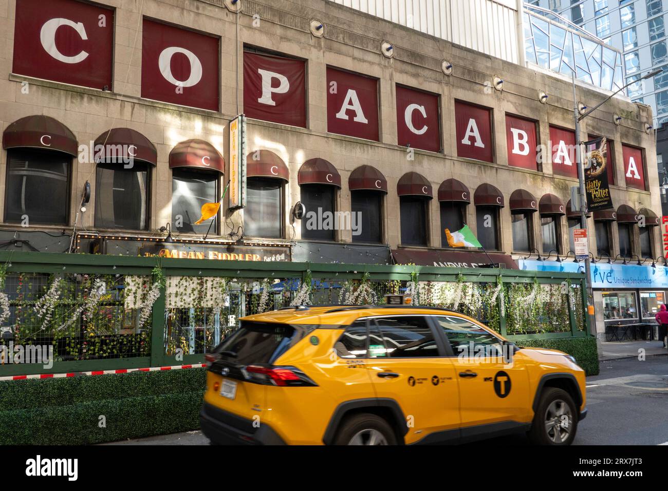 Le Copacabana Night Club précédent, Times Square, 2023, NYC, USA Banque D'Images