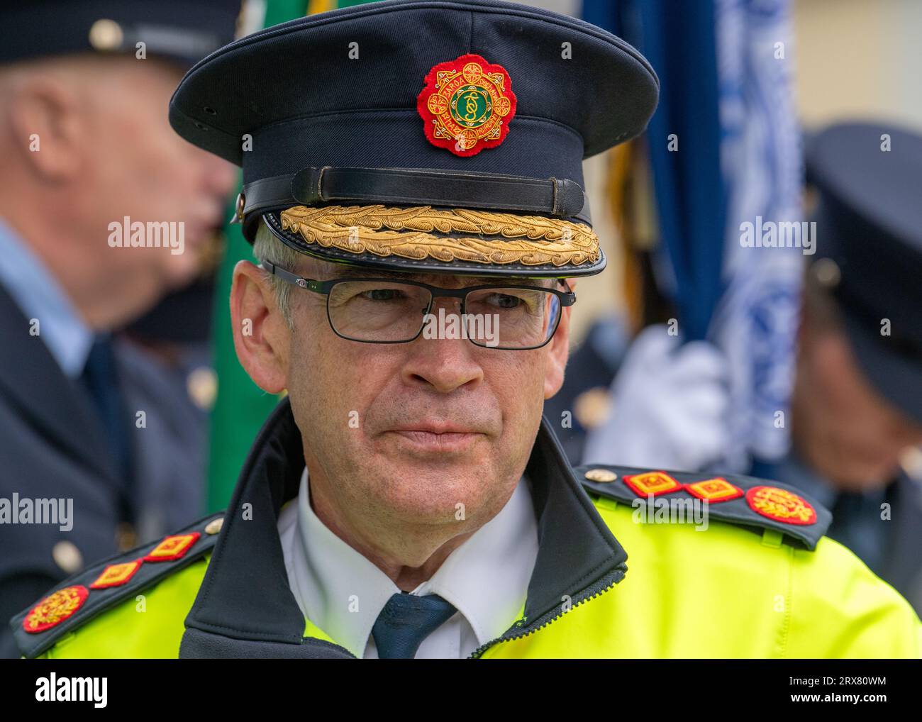 Casquette Rare Capucius Old Garda Siochana - Police Irlandaise Vintage - Taille S - Occasion
