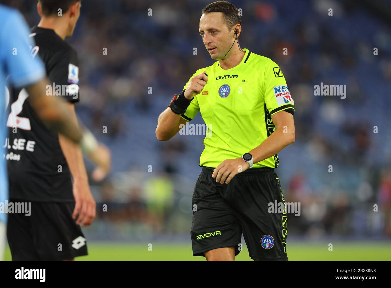 Rome, . 23 septembre 2023. Rome, Italie 23.09.2023 : en action lors du match de football Italie Serie A TIM 2023-2024 jours 5 entre SS Lazio vs AC Monza au Stade Olympique de Rome. Crédit : Agence photo indépendante/Alamy Live News Banque D'Images