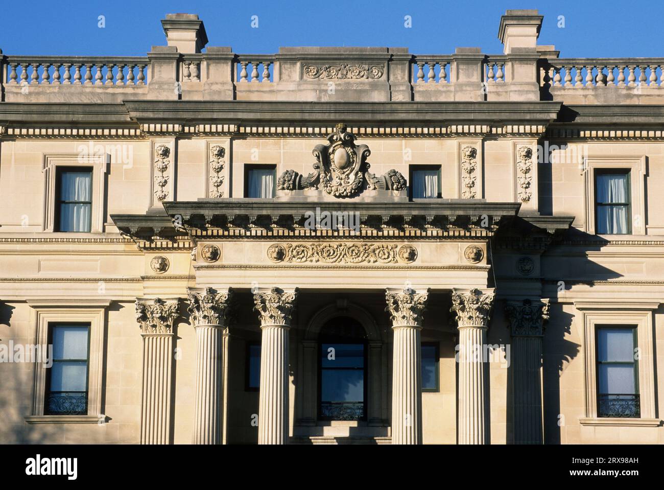 Vanderbilt Mansion, lieu historique national de Vanderbilt Mansion, New York Banque D'Images