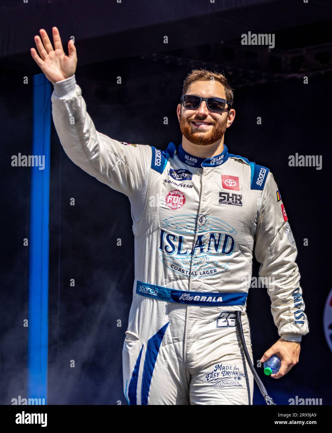 Fort Worth, Texas - 23 septembre 2023 : Kaz Grala , pilote de la Toyota ...