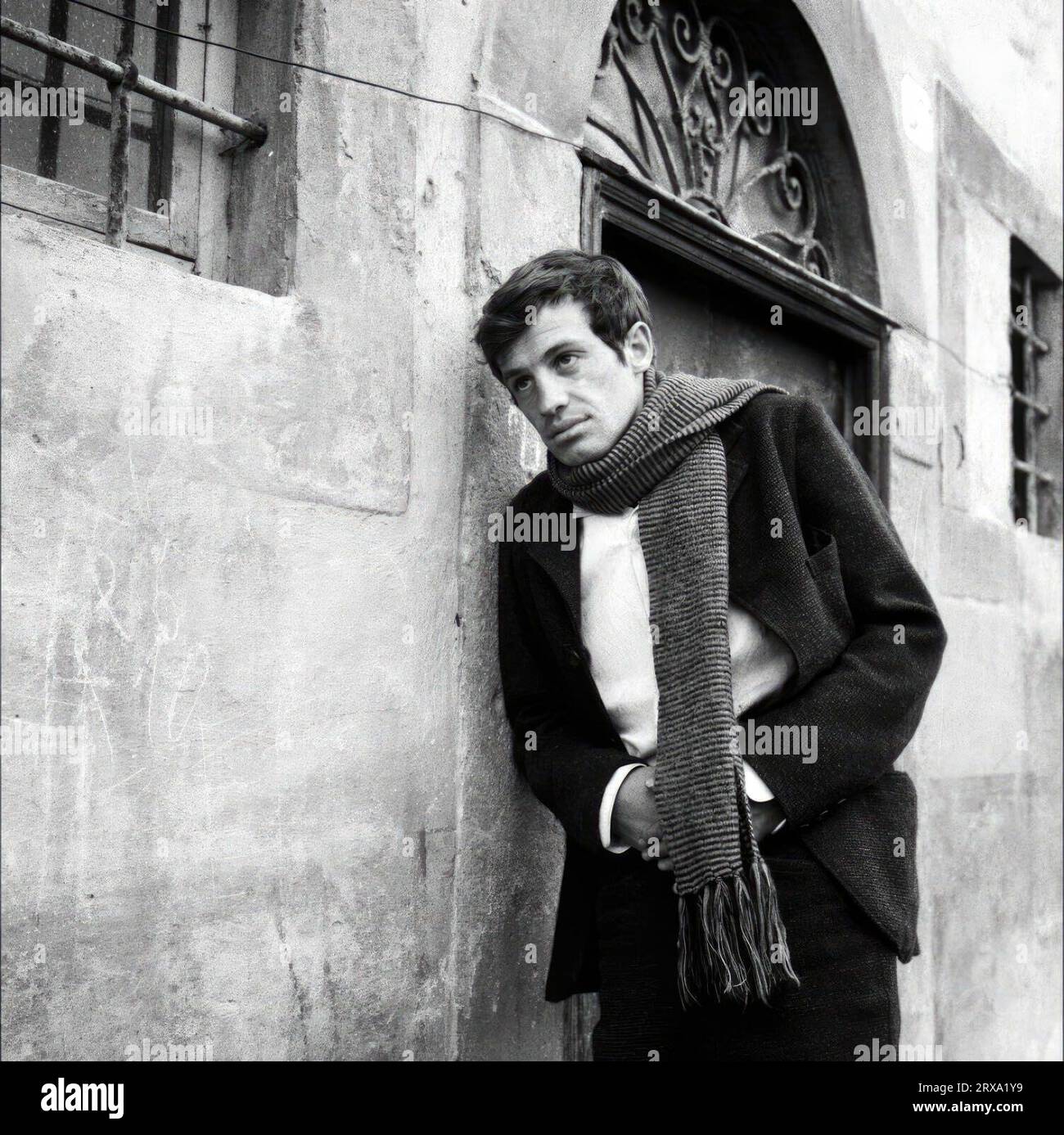 JEAN-PAUL BELMONDO dans LES LOVEMAKERS (1961) -titre original : LA VIACCIA-, mise en scène MAURO BOLOGNINI. Crédit : ARCO FILMS / Album Banque D'Images
