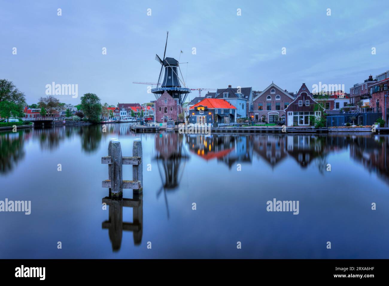 Adriaan De Moulin à Haarlem, Pays-Bas Banque D'Images