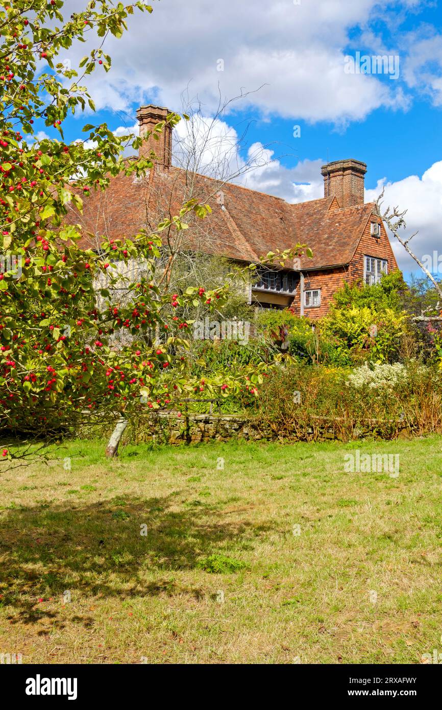 Great Dixter, Maison et jardin, Sussex de l'est, Royaume-Uni Banque D'Images
