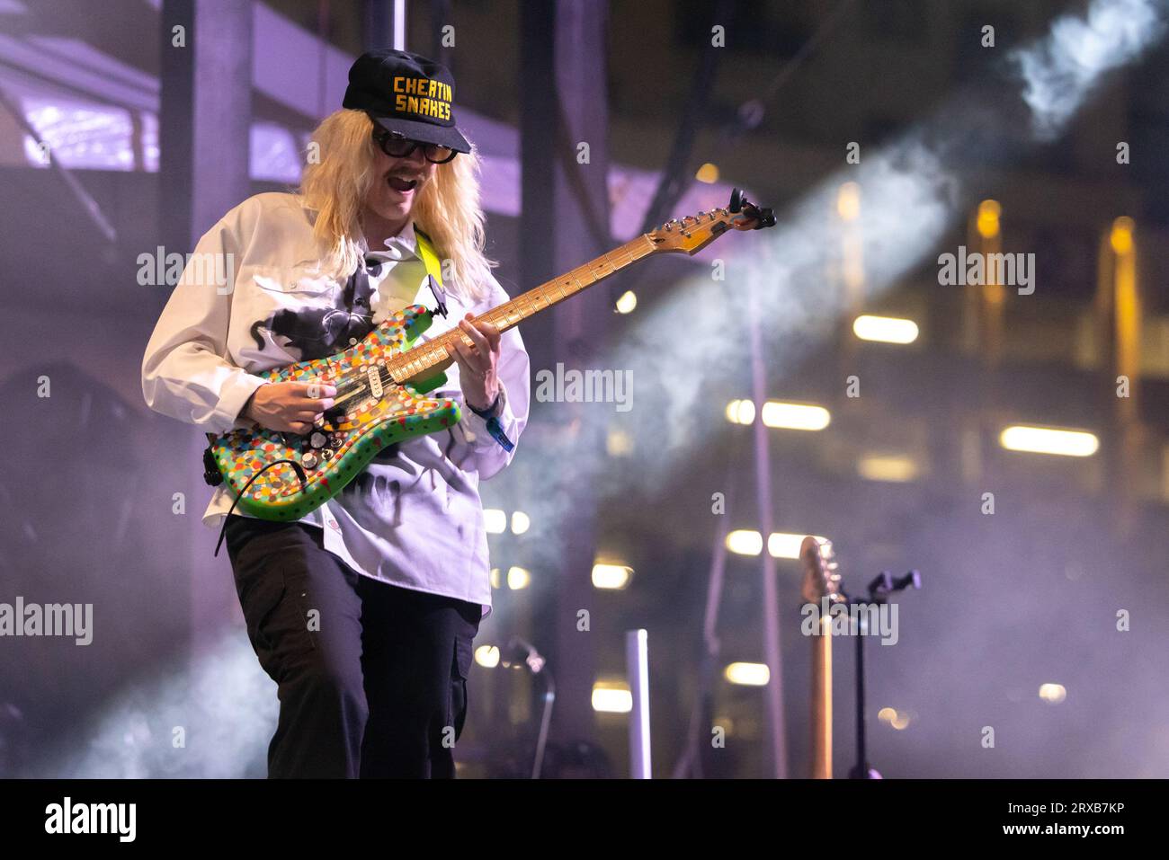 Las Vegas, NV, États-Unis. 23 septembre 2023. ***COUVERTURE DE LA MAISON*** Jawny photographié au jour 2 de Life is Beautiful Festival à Las vegas, NV le 23 septembre 2023. Crédit : GDP photos/Media Punch/Alamy Live News Banque D'Images