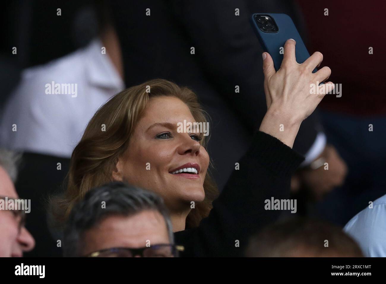 Sheffield, Royaume-Uni. 24 septembre 2023.la directrice de Newcastle United Amanda Staveley lors du match de Premier League entre Sheffield United et Newcastle United à Bramall Lane, Sheffield le dimanche 24 septembre 2023. (Photo : Robert Smith | MI News) crédit : MI News & Sport / Alamy Live News Banque D'Images