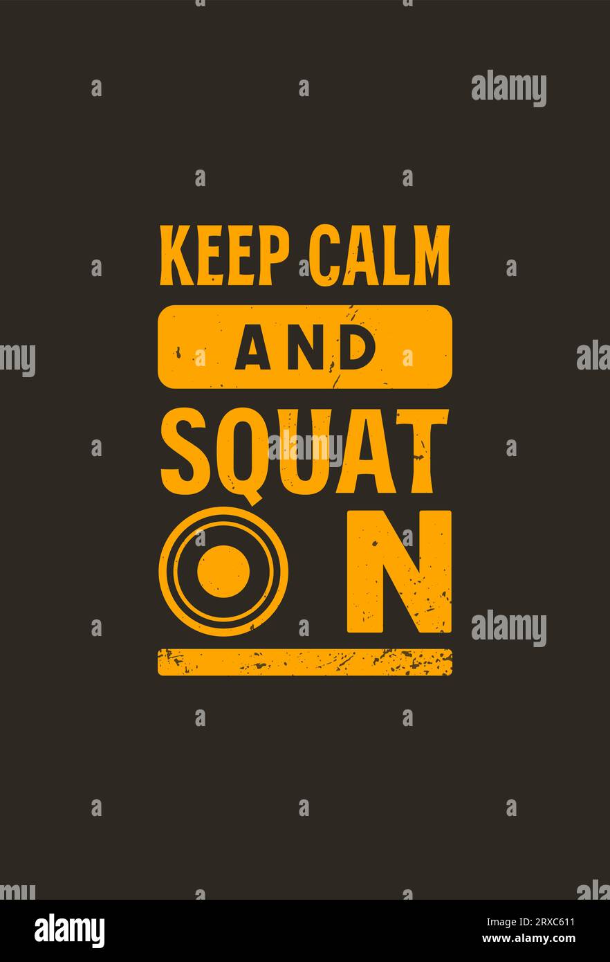 t-shirt vector gym motivant Illustration de Vecteur