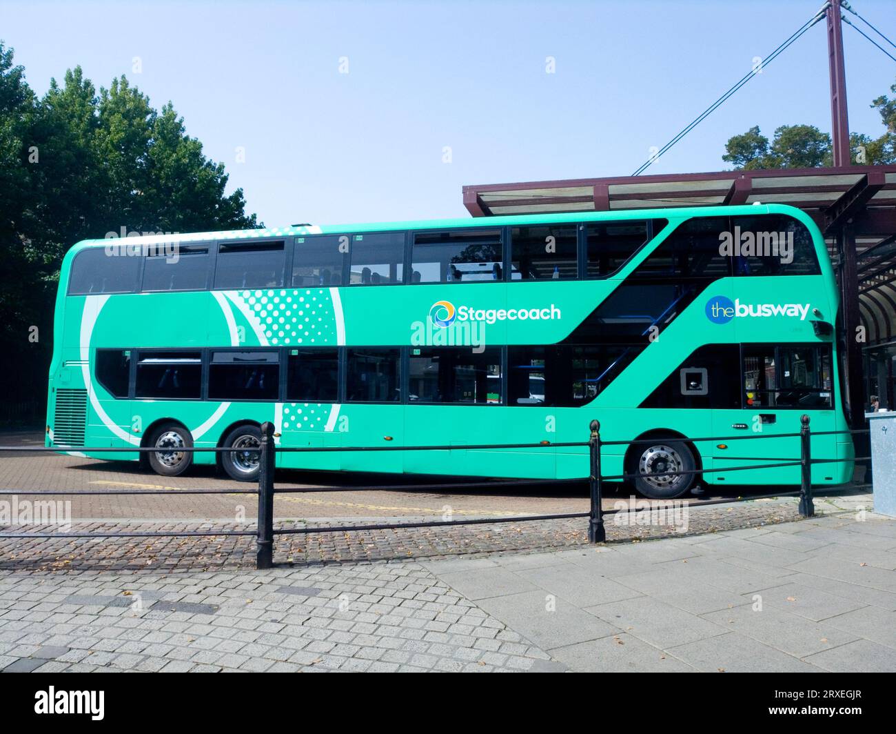 Le Busway Banque D'Images