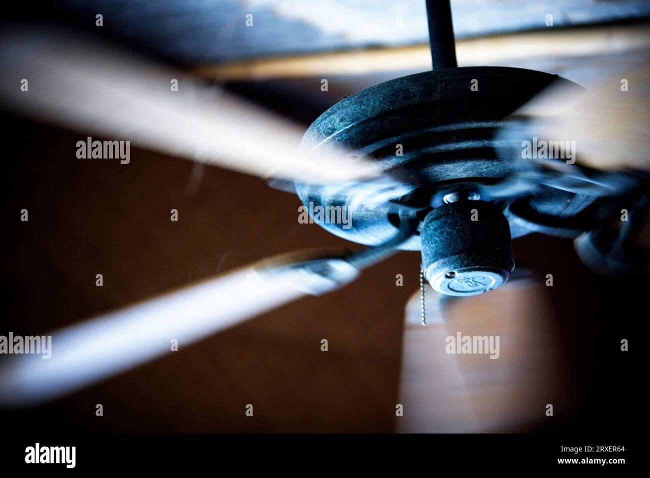 Ventilateur de plafond. Banque D'Images