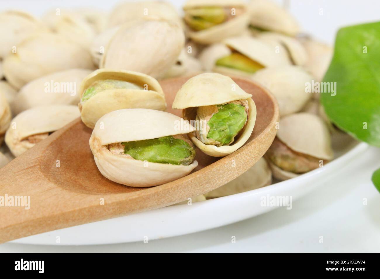 Le Mighty Pistachio : avantages pour la santé et valeur nutritive, photo haute résolution Banque D'Images