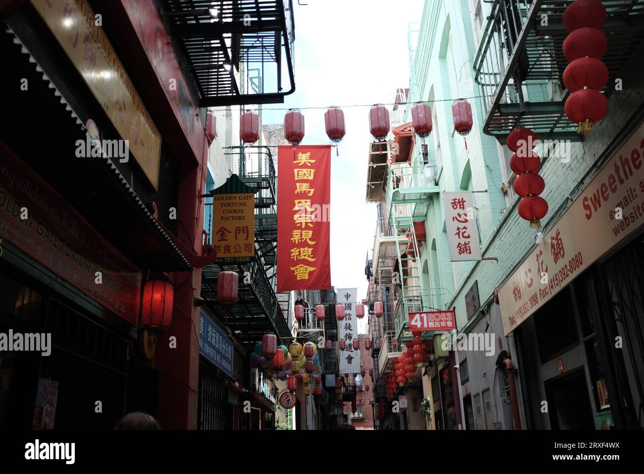 Chinatown, San Franciscom États-Unis Banque D'Images