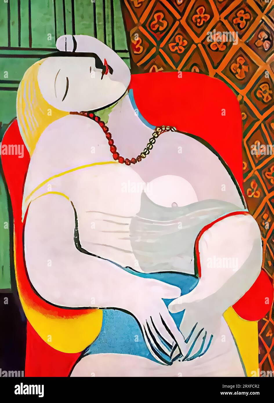 Le rêve Pablo Picasso Banque D'Images