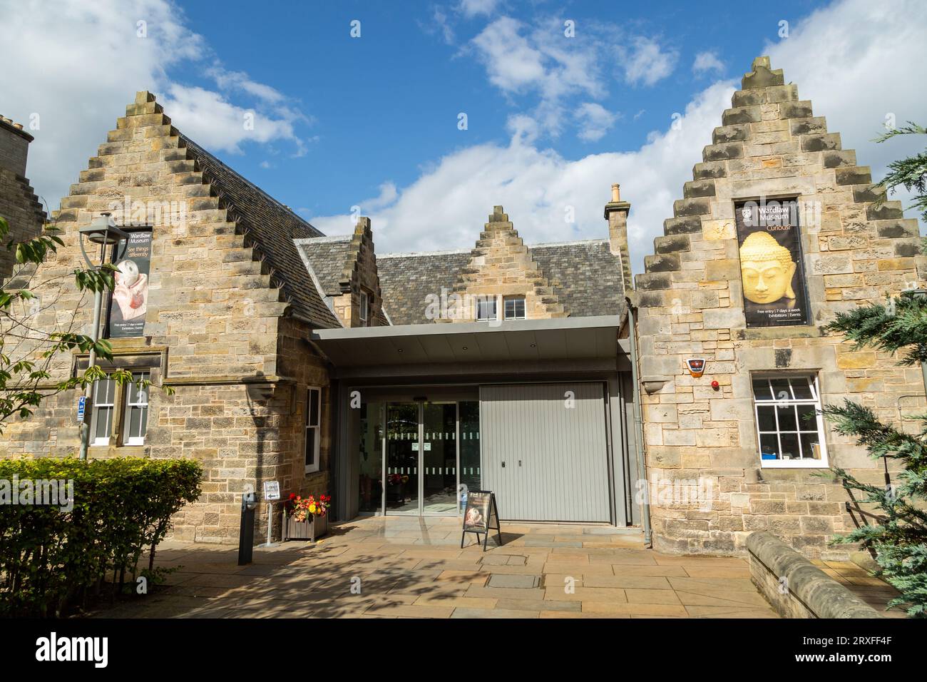 Le musée Wardlaw présente les collections d'art, d'histoire, de science et d'histoire naturelle de l'Université de St Andrews Banque D'Images
