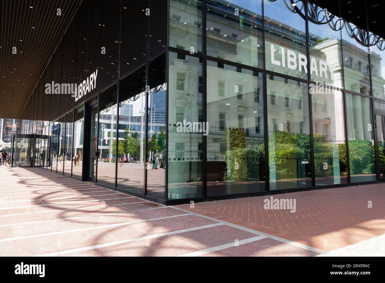 La Bibliothèque de Birmingham. Banque D'Images