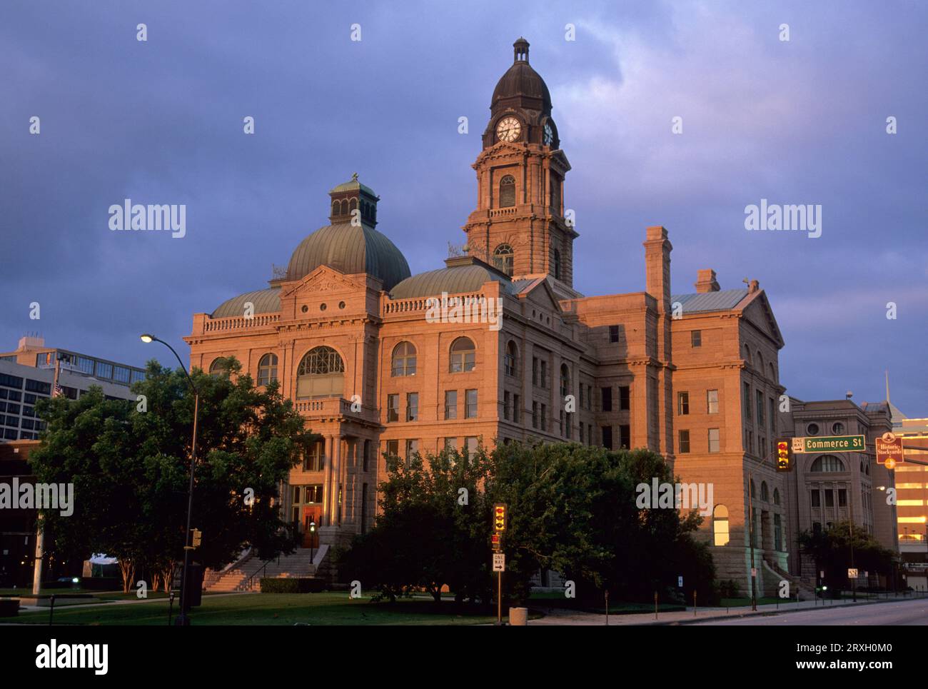 Palais de justice, Fort Worth, Texas Banque D'Images