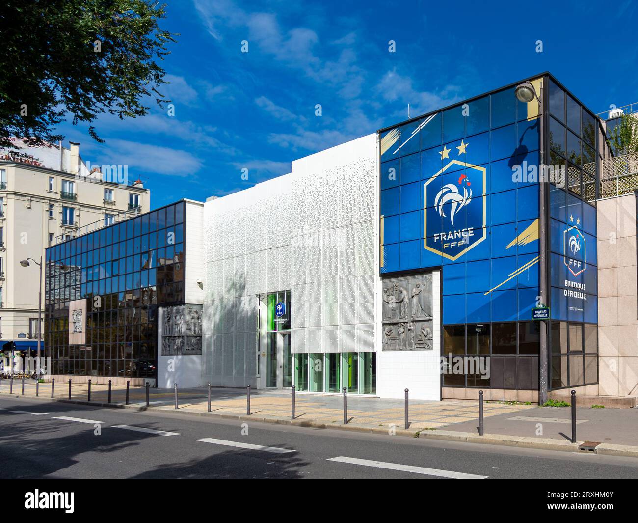 Siège de la Fédération française de football (FFF), l'organe directeur du football en France Banque D'Images